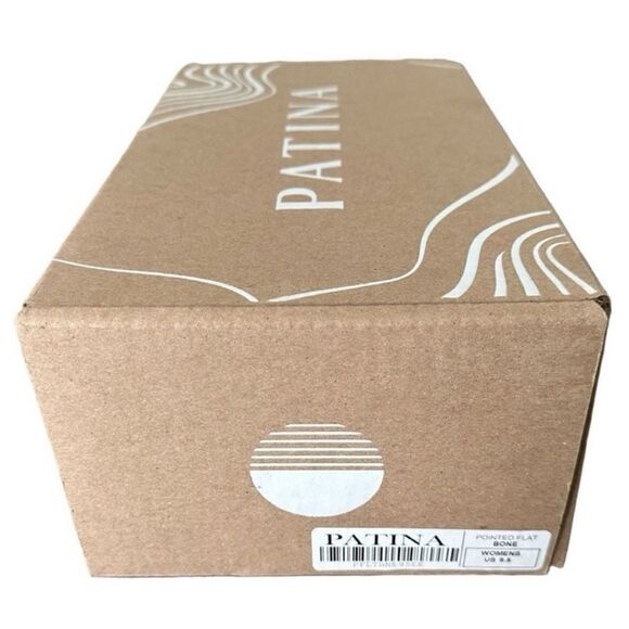 Portland Leather Patina Pointed Flat Bone Leather Loafers Slip-On Shoes Size 9.5 - Picture 10 of 10